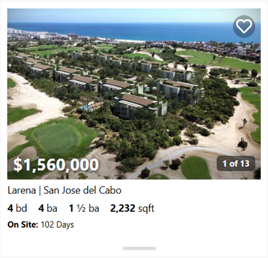 Larena | San Jose del Cabo | Club Campestre Condos For Sale