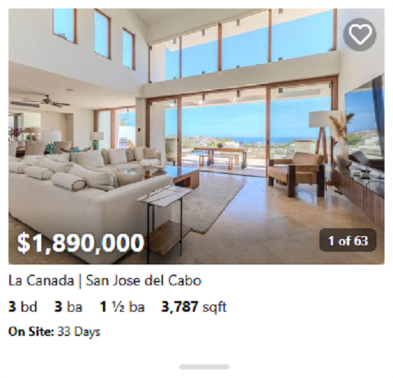 Luxury residence in Club Campestre with open-concept interiors and views of the Sea of Cortez