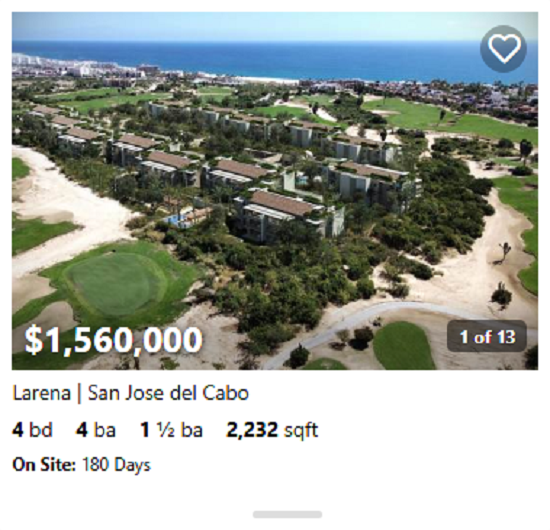 Golf-front villa in Club Campestre with covered terrace, built-in BBQ, and desert landscaping